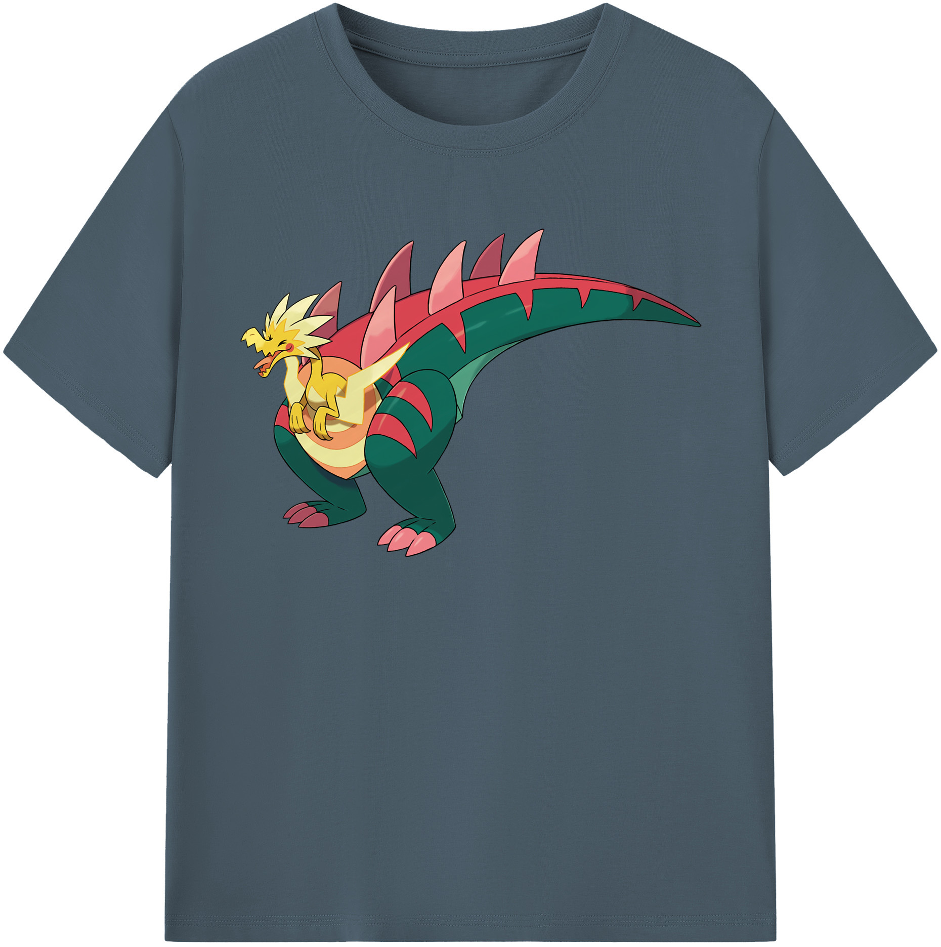 （画像用） ポケットモンスター Pokémon 綿100％半袖Tシャツ（フロントプリント）